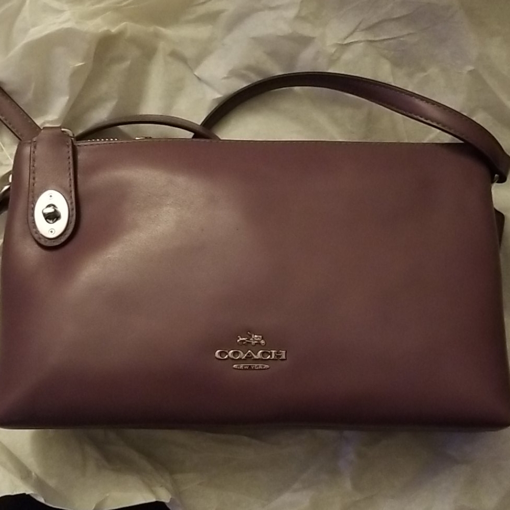 Coach "Smith" crossbody NWT in purple